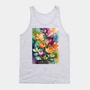 Amid Nature's Blooms Tank Top